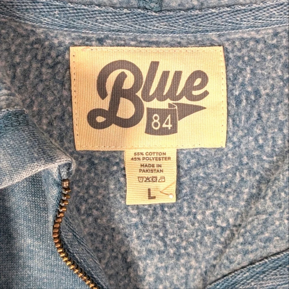 Blue 84 Virginia Beach Zip-Up Hoodie L - Picture 3 of 5